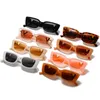 glasses Retro Small Rectangle Women Designer V Sun Glasses Cat Eye Square Ladies Shades Gafas De Sol