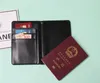 DHL50pcs porte-cartes sublimation simple face bricolage blanc couverture de passeport vierge