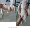 3028cm konijnenpop zacht pluche speelgoed lang oren konijns softele speelgoed voor kinderen schattige pluche knuffels slapend speelgoed bruiloft oranment 220815