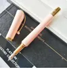 Special Edition Of MM Black/Pink/Red Colors M Fountain Pen With Luxury Pearl Clip Writing Smooth Great Actress