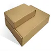 Vintage Color Kraft Paper Gift Box Paket Paket Candy -Gefälligkeiten Display Mailer -Boxen 21092602 220427