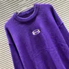 Herren Plus Size Hoodies Sweatshirts im Herbst / Winter 2022Acquard-Strickmaschine e Custom Jnlarged Detail Crew Neck Cotton E54208N9
