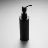Liquid Soap Dispenser Black Painting Modern 304 Stainless Steel Square Base Wall Mount Bathroom Hardware SetLiquid