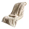 Blankets High Quality Soft Cheetah Print Throw Blanket Fuzzy Faux Fur Sofa Bed Chair For Living Room Office