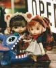Monst Doll 20 CM BJD Кукла Полный комплект Savage Baby Rubber Dolls Toys Toys Body Sutsts Movable Kids День рождения DIY Dired Сюрприз 220707