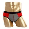 4 stycken/set Mens Mid-Rise Briefs Modal Skinvänlig och inga hudirritation trosor Homme släta och friskare shorts T220816