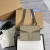 top kwaliteit schoudertassen designer merk slangenketting flip bag dames tote canvas met lederen bekleding handtas crossbody portemonnee retro etnische stijl