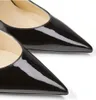Moda marka sandały damskie czółenka Bing pantofel wysokie obcasy kryształowe paski szpilki seksowny szpiczasty nosek wesele EU35-43 z pudełkiem