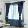 Warm Cute Cartoon Raindrop Blackout Curtain for Living Room Home Decor Kids Window Fabric Bedroom Treatment W220421