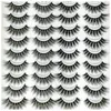 3D Mink Valse Wimpers Dikke Vrouwen Makeup Valse wimpers Handgemaakte Natuurlijke Extension Soft lash 20 pairs in een doos