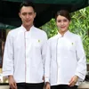 T-shirts voor heren chef-uniform gemakkelijk te wassen Restaurant met dubbele borsten