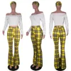 Pantaloni a due pezzi da donna Completi da donna Set da donna aderenti Set coordinato Crop Top Sciarpa svasata Jogging Tuta Abbigliamento autunnale all'ingrosso