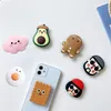 Luxury Cute Cartoon Cellphone Socket Ring Phone Holder For IPhone MobilePhone Accessories Stand Holder Car Mount