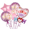 Mother039s Day Party Tema Dekoratif Balonlar Festival Balon Seti Anne Seni Seviyorum Doğum Günü Yatak Odası Olağanüstü Doğum Dönüştüs177521