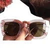 Lunettes de soleil concis à bord épais de haute qualité UV400 carré à grand bord unisexe HD dégradé lunettes de soleil lunettes de mode 48-16-140 pour étui de conception complet sur ordonnance