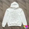 Hoodie 2022 White Young Thug Hoodie Men Women 3d Web Foam Print Music Album Loose Hooded 555555 Sweatshirts T220726