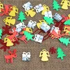 Feestdecoratie 15g sneeuwvlok kerstboomtafel spreiding confetti strooi jaargifte vrolijk