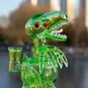 New dinosaur shaped glass hookah, oil rig bubbler, unique design, new style, full height 8 inches