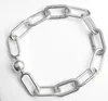 S925 Silver Charms Bracelets Bangle Pandora DIY Bead Charm Link Hand Chain Women Wedding Jewelry