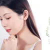 Dingle ljuskrona Utimtree Sweet Korean Star Long Tassel Drop Earrings For Girls Gift Simple Earring Fashion Jewelrydangle