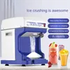 Commercial Electric Ice Shaver Crusher Machine för bar och butik rakad ismaskin Ice Breaker Ice slipmaskin