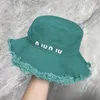 Casual Casual Fisherman Hat Women Wide Brim Sun Protection Chaping com logotipo de impressão personalizado