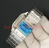 SW 2022 New Square Watches 40mm Geneva Genuine Stained Stains Staines Watches Case و Bracelet Fashion Mens Wristwatch4186984