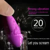 fbhsecl 에로틱 음핵 자극기 성인 제품 딜도 여자 혀 구강 핥는 진동기 20 스피드 알을위한 섹시한 장난감