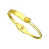 Armband für Frauen Neues Design Zirkon Edelstahl Liebhaber Luxusmarke Mode Charme Luxus Gold Farbe Natursteine Bangles Schmuck Pulseiras