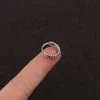 Hoop Huggie 1pc 8 mm/10 mm ze stali nierdzewnej skrętu z kręgosłupem Kolarka Tragus Dait