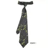 Bow Ties How Wind Black Background Wide Version Big Flower Hand Playing High-grade Yarn Dyed Tie Shirt Men's And Women's Ancient Fred22