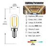 Lumière à Filament Led basse tension E12 E14, lampe Led DC12V 24V T22 G40 A19 ST58 6W, ampoule 2700K RV, lumière de salle de Locomotive H220428