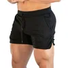 Pantalones cortos de entrenamiento de gimnasia para hombre, ropa informal deportiva para entrenamiento, pantalones cortos para correr para hombre, bañadores, ropa de playa 220621