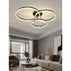 Ceiling Lights Living Room LightsledCeiling Lamp Modern MinimalistinsWind Bedroom Light Elegant Home Nordic High-End Lobby LightCeiling