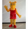 Performance Hippo Mascot Costume Halloween Kerstmis feestjurk Streepjes Karakter Outfit Pak Carnaval Unisex Adults Outfit