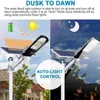 Solar Street Light Outdoor Garden Jardim Courtyard Lampa LED Pilot Control Waterproof Garden Pływanie Poop luz Soleres na zewnątrz J220531