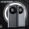 Portable Electric Nail Art Utrustning Nagel Manikyr för Salon Akryl Gel Polska Naglar Borra Sander Uppladdningsbar 35000rpm