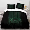 3D Digital Printing Home Textile Bedding Gamer Game Handle Quilt Cover Three Piece Set