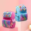 Vendita calda Zaino carino Ragazzi Ragazze Cartoni animati Zaini per bambini Zaino ortopedico per bambini Borsa per libri per bambini Borsa a tracolla Bellissimi regali rosa blu 099