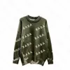 스웨터 디자이너 남성 여성 선임 클래식 레저 멀티 컬러 가을 겨울 따뜻한 편안