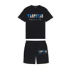 العلامة التجارية Trapstar Mens Clothing Tshirt Tracksuit Sets Harajuku Tops Tee Funny Hip Hop Color T Shirtbeach sharts casual set 220705