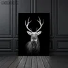 Canvas Painting Animal Wall Art Lion Elephant Deer Zebra Posters and Prints Pictures for Living Room Decoration Home Decor W220425