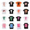 Men's T-Shirts Mens T Shirt High Street Style Short Sleeve Round Neck Fashion Letter Printed Womens loose Tshirt Size S-XL