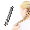 Beauty Lady Fashion French Hair Braiding Fish Bond Weave Braid Roller with Twist Styling Bun Maker DIY Band Tools W220317