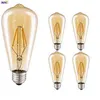 IWHD Bombilla LED Edison ampoule E27 4W ST64 Lampara Vintage Rétro Lampe Ampoules Pour La Maison Ampule Gloeilamp Industrielle Décorative H220428