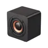 Q1 mini alto-falantes sem fio portáteis ao ar livre de madeira de alta qualidade subwoofer BT4.2 alto-falante com bateria grande de 1200mAh