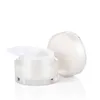 15/20/30/50g Empty Refillable Pearl White Cone Acrylic Cream jar 30/50/80/120ml Lotion Pump Spray Bottles for Eye Cream Essential oil Skin Care Items Perfume