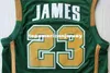 High School #23 James Jersey Men's Irish Jersey zszyta koszulka koszykówki XS-6XL Vest Jerseys NCAA