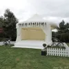 Trampolino da salto gonfiabile durevole della casa di rimbalzo di nozze con tetto conico per la decorazione di matrimoni/feste/eventi Made in China