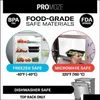 Einweg-Lunchbox mit Deckel, Einweg-Geschirr, Meal Prep, 750 ml, Kunststoff-Lebensmittelbehälter zum Mitnehmen, Mikrowelle, Ft7J, Drop-Lieferung 209012038